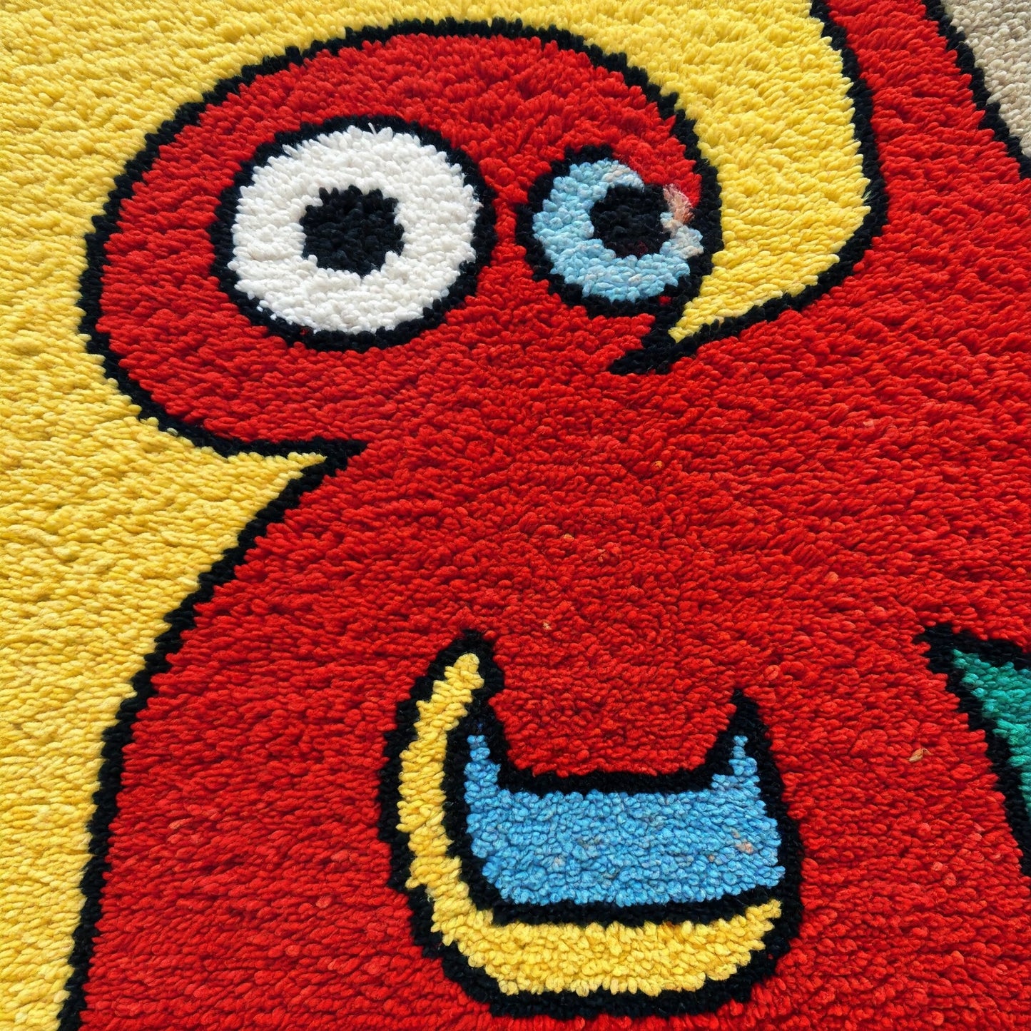 Customized Handwoven Rug for Kids Playroom - Cute Animals