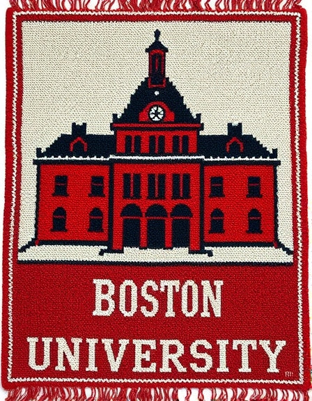 Personalized Hand-Knotted Rug to Celebrate Your Loved One's Graduation - Boston University