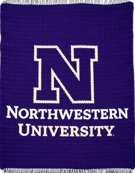 Personalized Hand-Knotted Rug to Celebrate Your Loved One's Graduation - Northwestern University