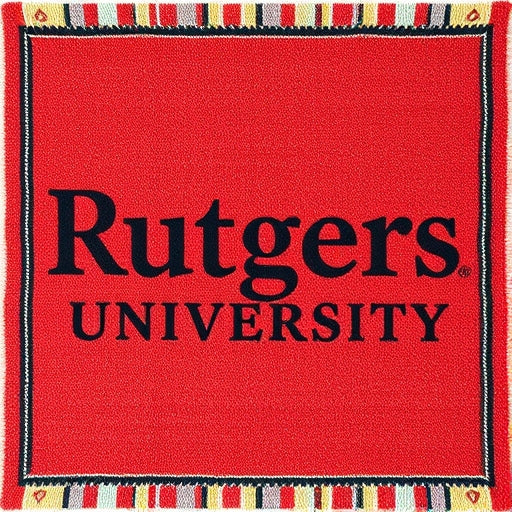 Personalized Hand-Knotted Rug to Celebrate Your Loved One's Graduation - Rutgers University